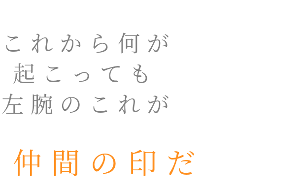 ﾜﾝﾋﾟｰｽ これから何が 起こっても 左腕のこ ｿﾞﾛ 95 さんの明朝体デコメ