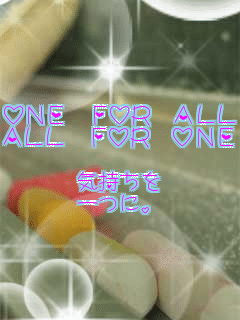 ONE FOR ALL
ALL FOR ONE

C
ɁB