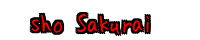  sho Sakurai