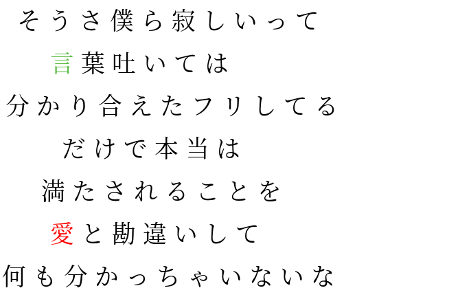 愛 言葉 フリ 僕ら 明朝体ﾃﾞｺのqrコード