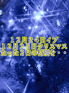 12��24���C�u
12��25���N���X�}�X
������2���̓��ʂ��E�E�E