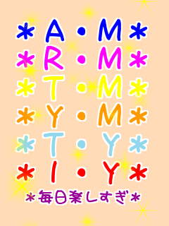 *A�EM* *R�EM* *T�EM* *Y�EM* *T�EY* *I�EY* *�����y������*