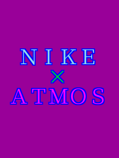 NIKE �~ ATMOS    