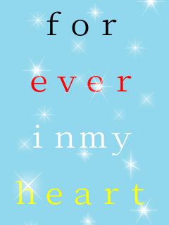 for  ever  inmy  heart