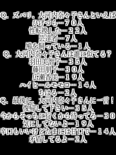 Q.YoA͓ށXqƂ΁H
ЂÂc70l
]c22l
|Bҁc7l
Ăc1l
Q.͓ށXq͒NɎĂH
Hcqqc35l
cqc30l
Lc19l
nCq[Rc14l
͂c2l
Q.ŌɁA͓ށXqɈꌾI
Aĉc35l
炻ɍs҂Ăc30l
CɂĂȂc19l
hǂ܂ɂ͊ÌŁc14l
Ăc2l